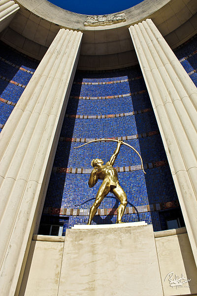 Entrance to the Hall of State, Fair Park, Dallas