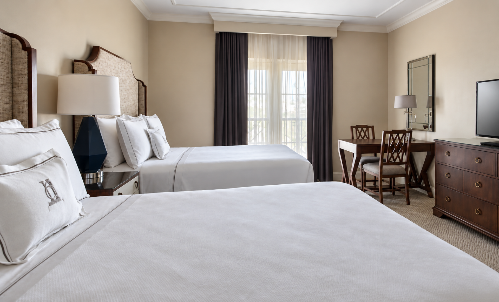 Chancellors House Twin Room