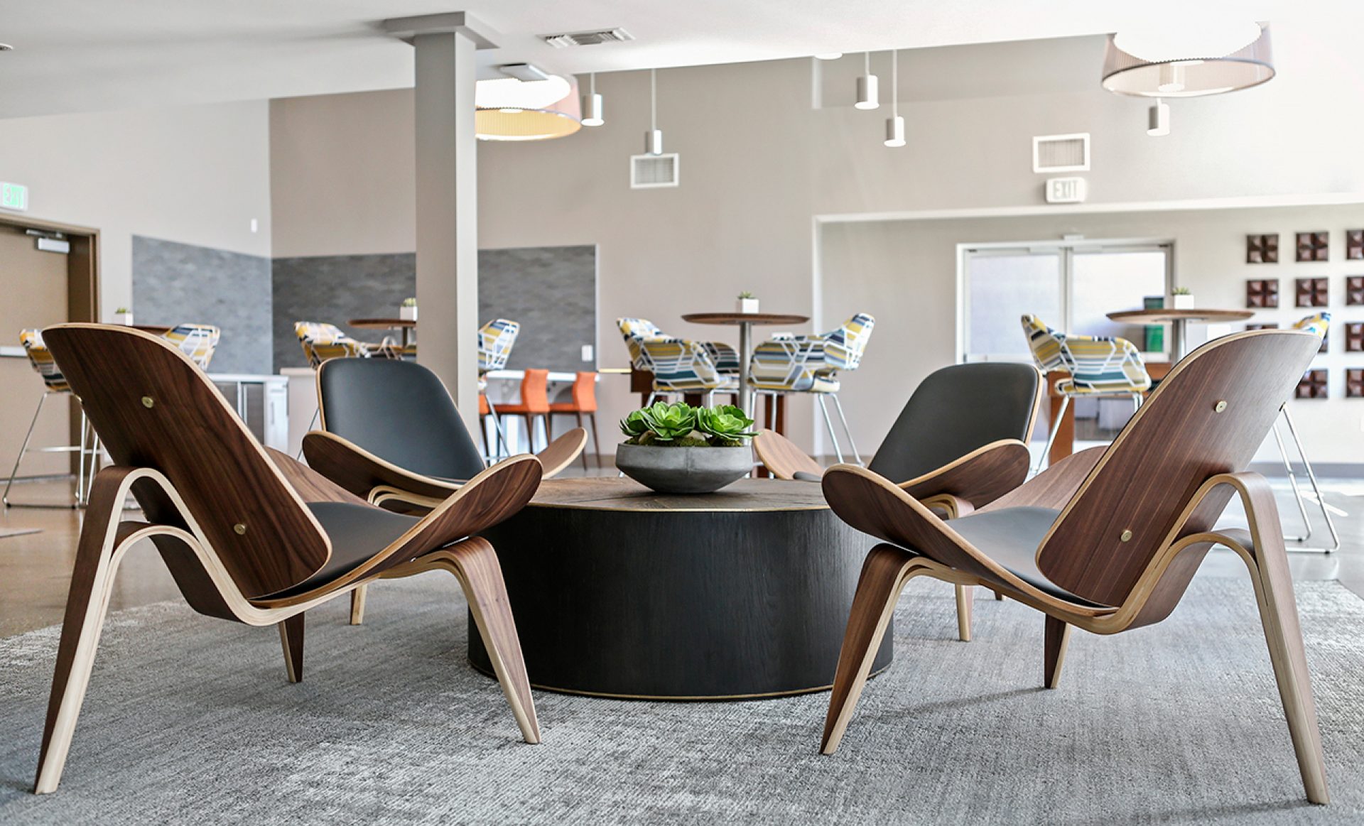 HPA Design Group Brown Seating HPA Design Group Brown Seating
