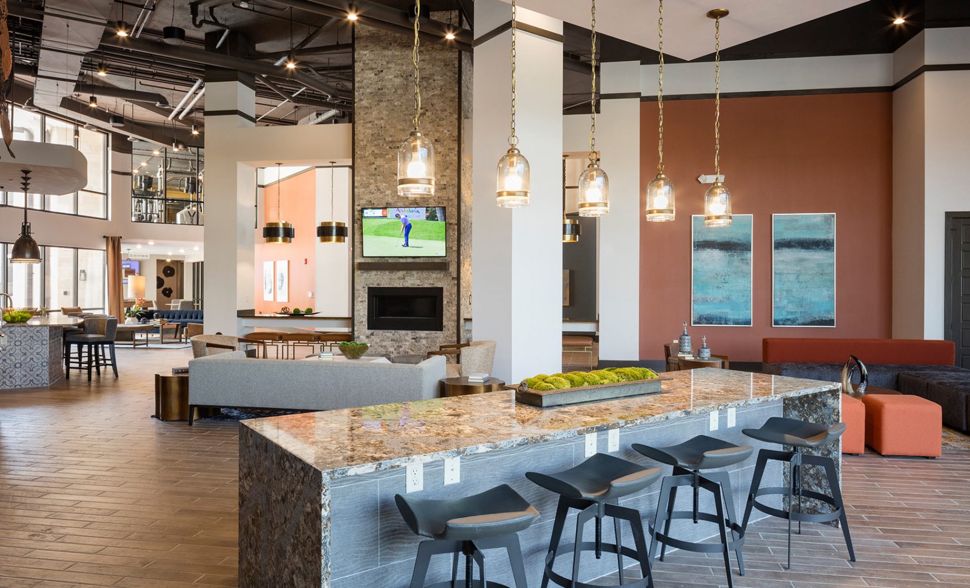 HPA Design Group Promontory Clubhouse Bar