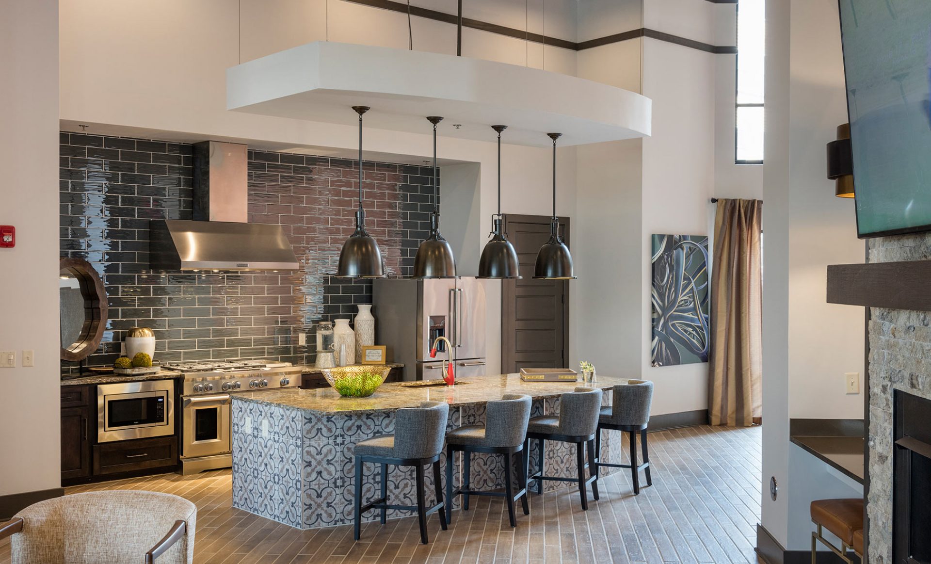HPA Design Group Promontory Clubhouse Kitchen